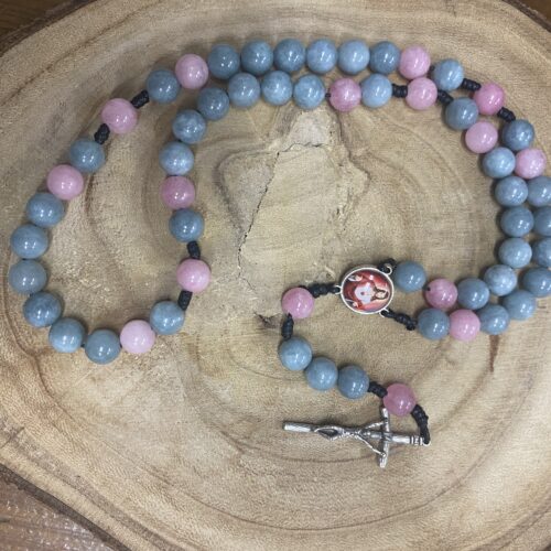 Różaniec z jadeitu