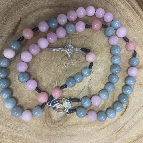 Różaniec z jadeitu