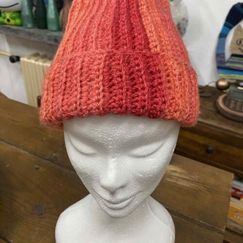 Czapka "Jesienny Zachód Słońca"