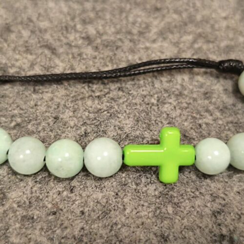 Bransoletka – Dziesiątek Różańca z Kamieni Naturalnych