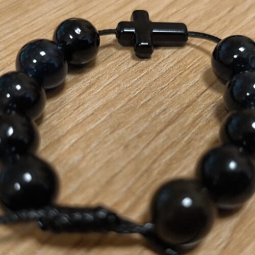 Bransoletka – Dziesiątek Różańca z Kamieni Naturalnych